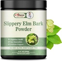 Slippery Elm Bank Powder 240g - συμπλήρωμα βοτάνων για το λαρύγγι,ανακουφίζει τον βήχα και υποστηρίζει την υγεία Digestive - μη-GMO, χωρίς γλουτένη, χορτοφάγους φιλικό