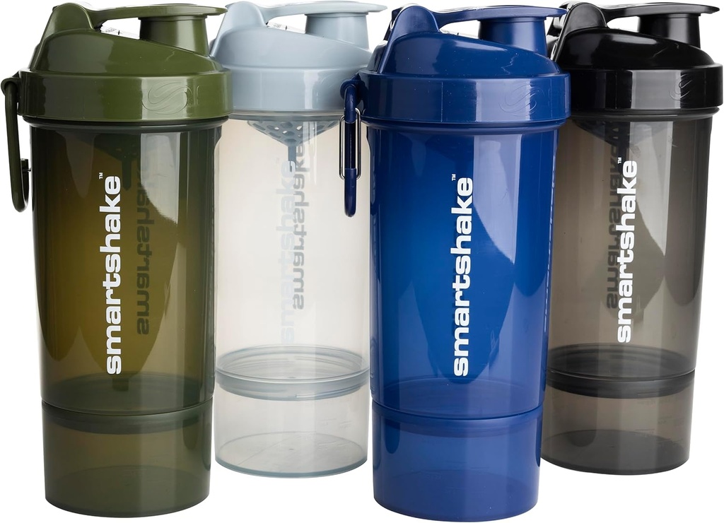 Smartshake O2GO ONE 4-πακέτο αναδευτήρα πρωτεΐνης 800 ml 
