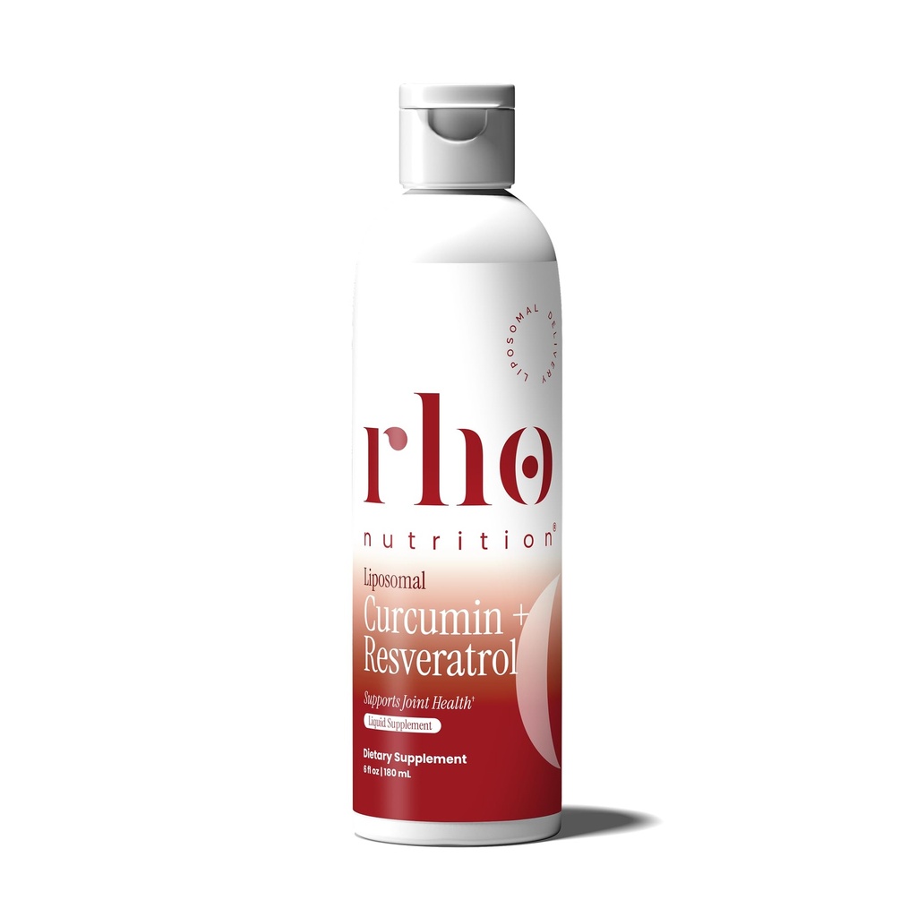 Διατροφή Rho Liposomal Curcumin + Resveratrol (1 Pack) – Ultra High Abvorvice Liquid Curcumin Supplement – Προάγει την κοινή άνεση, κινητικότητα, κυτταρική υγεία και γενική ευεξία