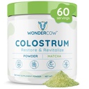 WONDERCOW Colostrum Supplement Powder for Gut Health, Immune Support, Mus Recovery & Wellness 