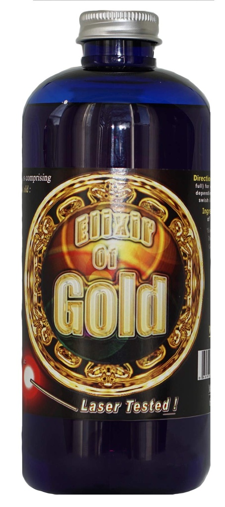Elixir of Gold, 8 oz., 240 PPM Συμπύκνωμα από Ασημί Ορεινά Ορυκτά (Ιατρικός Ασημένιο καθαρότητας, πιο βιοδιαθέσιμα κολλοειδή διασπόμενα Nano Σωματίδια)