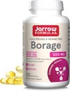 Jarrow Formulas Borage 1200 mg - 120 Softgels - Πηγή GLA - Borage Oil Supplement - για την υγεία του δέρματος & ανοσοποιητικό σύστημα Υποστήριξη, ήπια PMS δυσφορία Υποστήριξη - Μέχρι 120 υπηρεσίες