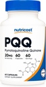 Nutricost PQQ (Pyrroloquinoline Quinone) 20mg, 60 κάψουλες - Κάψουλες χορτοφάγων, μη ΓΤΟ, Χωρίς γλουτένη