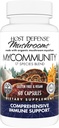 Host Defense MyCommunity Capsules - 17 Species Blend Mushroom Supplement for Immune Support - Herbal Aid with Lion's Mane, Reishi. Chaga, Cordyceps, Turkey Tail & More - 60 Capsules (30 Servings)*