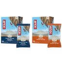 CLIF BAR - Ενεργειακά Μπαρ Πρωτεΐνης - Κρασί Φυστικοβούτυρο και Φυστικοβούτυρο Μπανάνα με Σκούρο Σοκολάτα - Συσκευασία Ποικιλία - Φτιαγμένο με Βιολογικές Βρώμη - Ενεργειακά Μπαρ - Μη ΓΤΟ - (20 Pack)