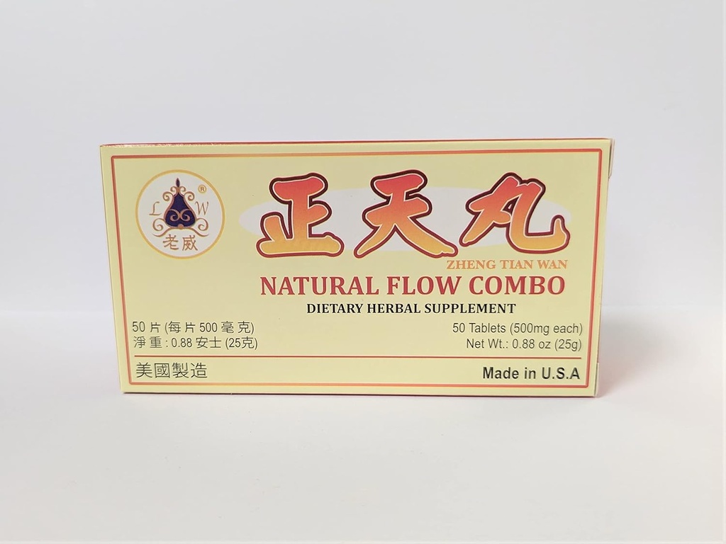 Zheng Tian Wan βοτανικό συμπλήρωμα βοηθά για ημικρανίες & προεμμηνορροϊκές κεφαλαλγία 500mg 50 δισκία Made In USA by Lao Wei