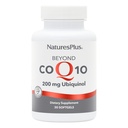 Natures Plus Beyond CoQ10-200 mg Ubiquinol - 30 Easy to Swallow Softgels - Υψηλή ισχύς, συμπλήρωμα υψηλής απορρόφησης, προάγει την υγεία της καρδιάς, αντιοξειδωτικό - 30 εξυπηρετήσεις
