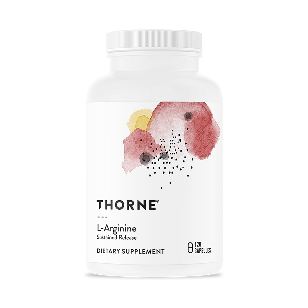 THORNE - L-αργινίνη Παρατεταμένη απελευθέρωση (Πρώην Περφουσία-SR) - Υποστηρίξτε τη λειτουργία της καρδιάς, παραγωγή νιτρικού οξειδίου & Βέλτιστη ροή αίματος* - 60 εξυπηρετήσεις