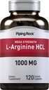 Piping Rock L-αργινίνη HCl 1000mg 