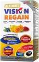 LABO Nutrition Ultimate VisionREGAIN, Eye Vitamin Beyond AREDS 2 Formula with Lutein, Zeaxanthin, Saffron Extract, Blueberry for Macular and Retinal Health, Eye Fatigue, Night Vision Support 60 Counts