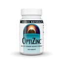 Source Naturals OptiZinc, Zinc Methionine Sulfate Complex - Dietary Supplement - 240 Tablets