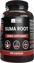 ΑΝΩΤΑΤΑ ΑΡΧΙΚΑ ΣΥΣΤΑΤΙΚΑ Suma Root (365 Κάψουλες), Χωρίς Μαγνήσιο ή Ρύζι Fillers, Πάντα καθαρό, Εργαστήριο Επαληθευμένο