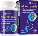 300 δισεκατομμύρια AFU Akkermansia Probiotic για γυναίκες & άνδρες, Akkermansia Muciniphila για περισσότερη παραγωγή GLP-1, Digestive, Gut & Immune, Gut Digestive Lining Function, 60 Count