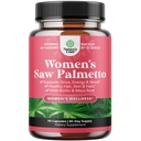 Extra Strength Saw Palmetto for Women 500mg - DHT Blocker for Women 30-Day Supply - Βιταμίνες μαλλιών για την απώλεια μαλλιών συμπλήρωμα - Pure Saw Palmetto Εκχύλισμα κάψουλες με Maca Root & Biotin - 90 Κάψουλες