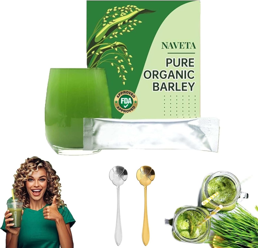 Naveta Barley Grass Powder 100% Καθαρή & Βιολογική, Naveta Καθαρή Βιολογική Κριθάρι, Naveta Βιολογικό Κριθάρι Grass Powder, Be good for Health (1Pcs)