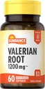 Sundance Valerian Root Supplement | 1,200mg | 60 Quick Release Capsules | Non-GMO and Gluten Free Formula