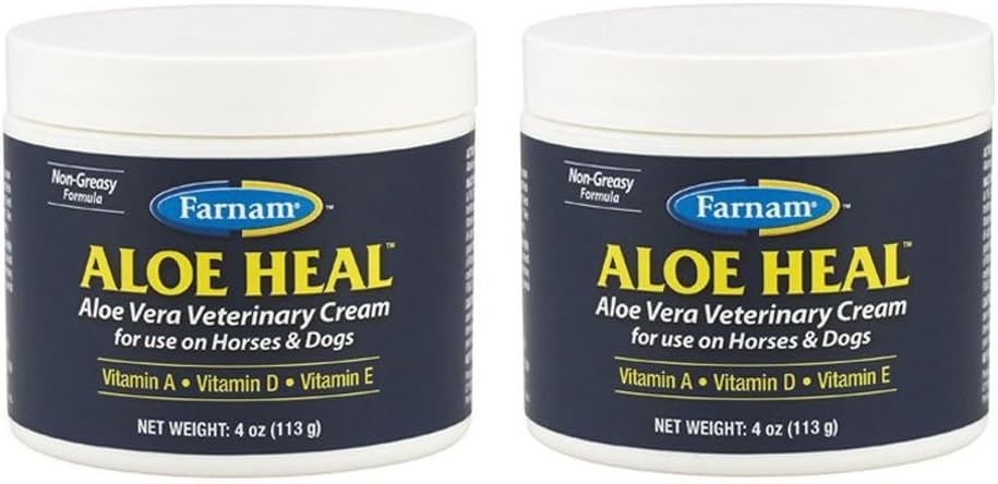 (2 Pack) Farnam Αλόη Κτηνιατρική κρέμα με αλόη