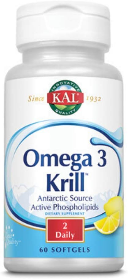 Kal 500 Mg Ωμέγα 3 Krill, 60 κόμης