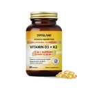 Vitamin D3 + K2 5000 IU - Liposomal Technology for Enhanced Absorption - MK-7 Vitamin K2 100mcg - Supports Bone & Calcium Metabolism - D3K2 Supplement for Men & Women - 90 Softgels