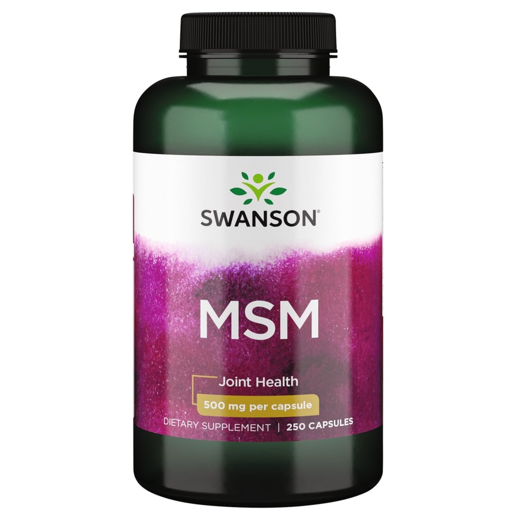 Swanson Msm 500 Milligrams 250 Κάψουλες