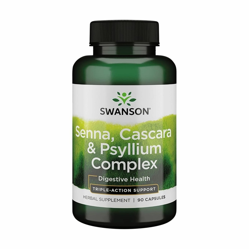 Swanson Senna Psyllium Cascara Complex GI Tract Regularity Support 90 Κάψουλες