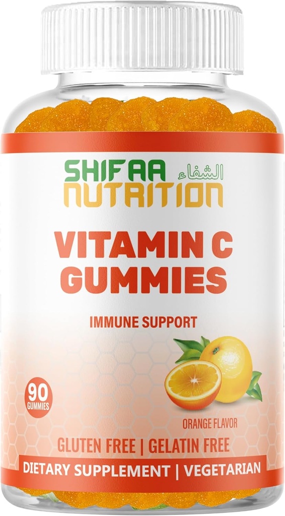 SHIFAA NUTRITION Vegan Vitamin C Gummies 