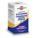 Glucoflex Γλυκοζαμίνη & θειική χονδροϊτίνη με MSM, 24 ώρες κοινή υποστήριξη, υγιή οστά, υποστηρίζει υγιή κινητικότητα, 30 υπηρεσίες, 120 κόμης