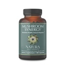 Natura Health Products Mushroom Synergy Supplement - Διαθέτει Turkey Tail, Red Reishi, Chaga, & Poria Μανιτάρια - Modules Υγιεινή ανοσοαπόκριση * (180 κάψουλες)