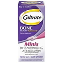 Caltrate Minis 600 Plus D3 Plus Ορυκτά Δισκία Συμπλήρωμα ασβεστίου και βιταμίνης D, Οστική Υγεία και Ορυκτά Συμπλήρωμα για Ενήλικες - 150 Count