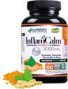 Γυναικεία Φόρμουλα 3000 InflamCalm Advanced with Turmeric, Curcumin, Enzymes and Boswellia. Χορτοφάγος, χωρίς γλουτένη - (Συσκευασία Μαΐου Vary)