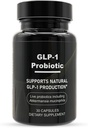 GLP-1 Probiotic - 500M AFU Multi-Strain Probiotic + Prebiotic, Naturally Support GLP-1 Production & Curb Appetite, Delayed Release, Third-Party Tested, for Men & Women
