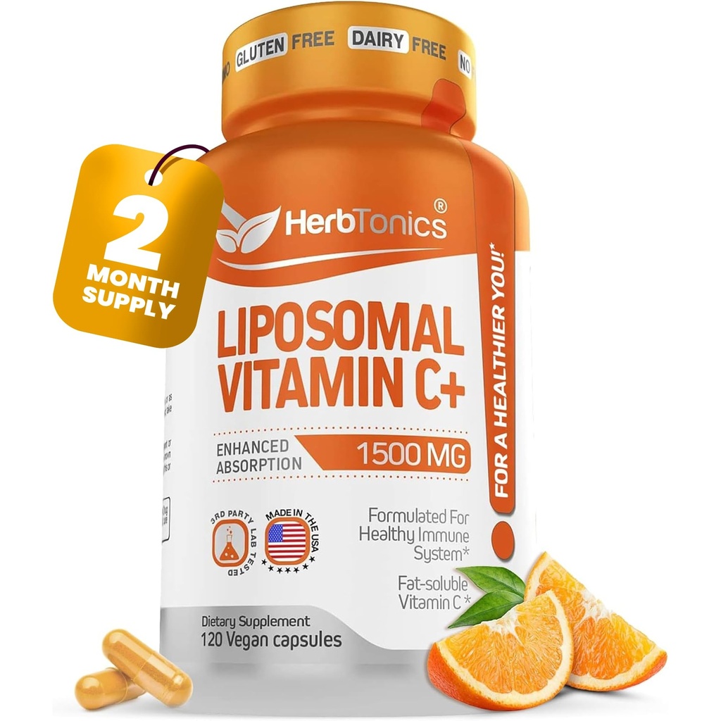 Λιποσωμικές κάψουλες βιταμίνης C 1500mg ανοσοποιητική υποστήριξη συμπλήρωμα 