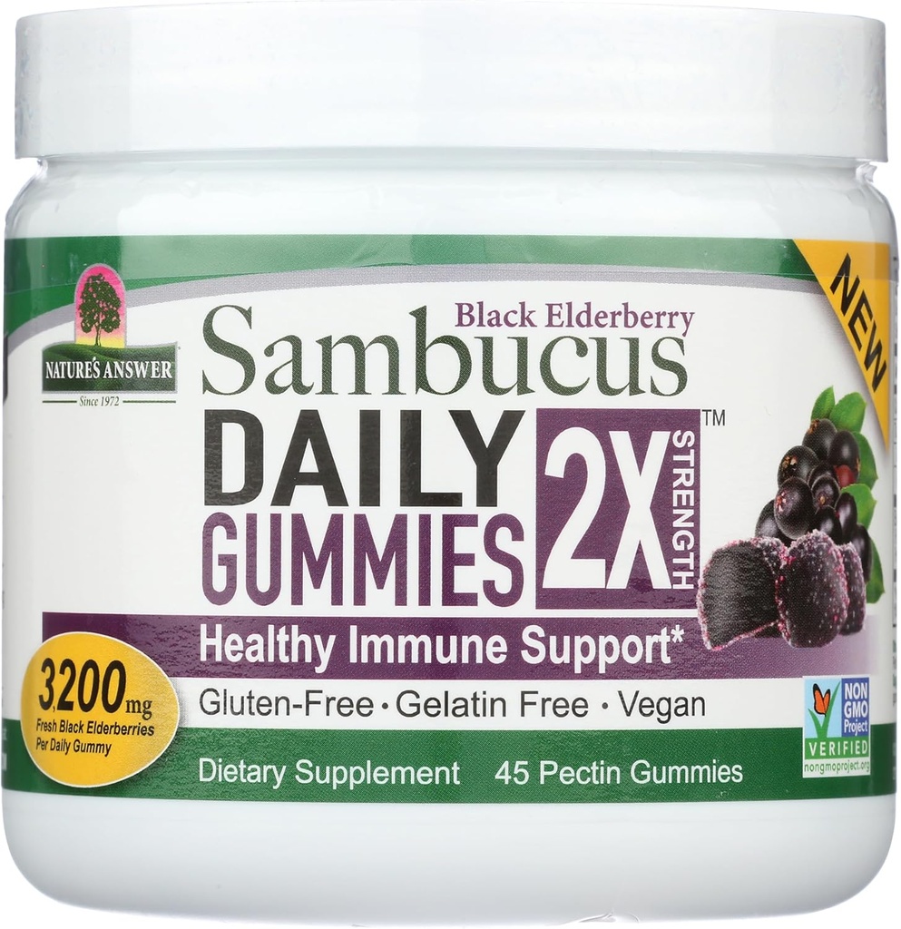 Απάντηση της φύσης Sambucus Daily Gummies 