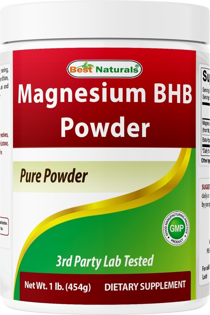 Best Naturals Magnesium BHB Powder 1 Lb