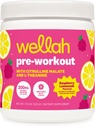 Wellah Get-Going Pre-Wortout μείγμα ποτών (Raspberry Λεμονάδα Γεύση, 30 εξυπηρετούν)