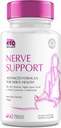 Nerve Savior for Neuropathy 828mg, Advanced Nerve Support Supplement, Renew for Healthy Feet, Best Regen with Alpha Lipoic Acid, Vitamins D, B6, B12-60 Capsules