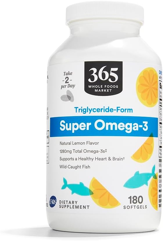 365 by Whole Foods Market, Super Omega 3, 180 Count