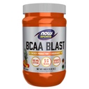 NOW Foods Sports Nutrition, BCAA Blast Powder, 5 g BCAA, 100 mg καφεΐνη, Tropical Punch, 600-Grams
