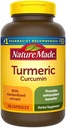 Nature Made Turmeric Curcumin 500 μιλιγκράμ. Καψάκια (αντιοξειδωτικό) Μέγεθος Αξίας 180 Ct