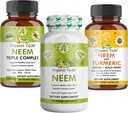 Premium Nem & Turmeric Supplement Bundle – 2-σε-1 Φόρμουλα καψακίων για την υγεία του δέρματος, ανοσοποιητική & Καθαριστική υποστήριξη