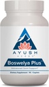 Ayush Herbs Boswelya Plus - Glucosamine Chondroitin Joint Support Supplement, Turmeric Muscle Support for Men & Women, Joint Care with Curcumin - 90 Vegetarian Capsules (1 Count)