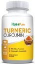 NusaPure Turmeric Curcumin 600 mg 60 Κάψουλες Turmeric 95% Κουρκουμινοειδή Συμπλήρωμα διατροφής