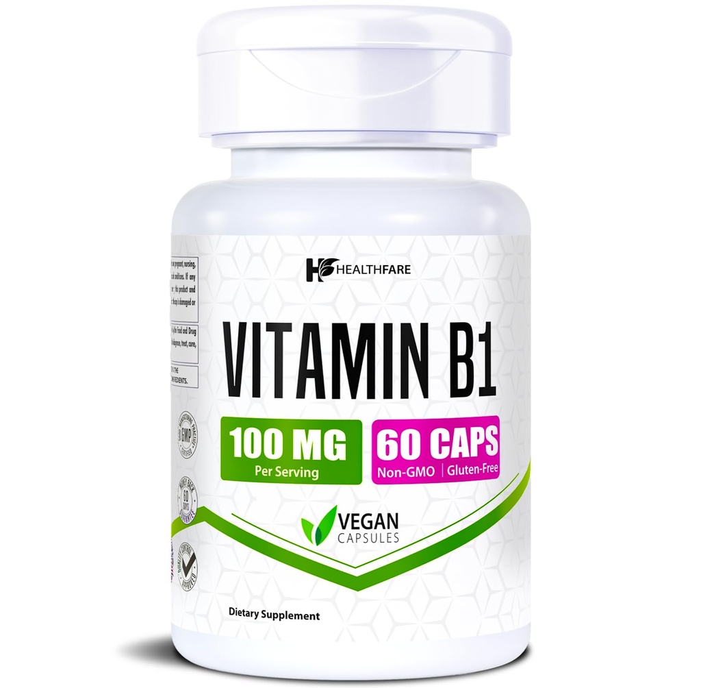 Healthfare Βιταμίνη B1 100mg 