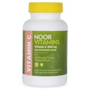 Noor Vitamins 500 MG Halal Vitamin C Μασώμενα δισκία + Rose HIPS και Αντιοξειδωτικά Υποστηρίζω το ανοσοποιητικό σύστημα I Vegan, Gluten Free & Haal Vitamin 60 Orange Flavored Chewable Tablets I 2 Μήνες Προσφορά