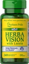 Herbavision υπερηφάνεια του Πουριτάν με Lutein, Zeaxanthin, Bilberry Softgels, 240 κόμης