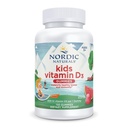 Σκανδιναβικά φυσικά Βιταμίνη D3 Gummies Παιδιά, Wild Watermelon Splash - 120 Gummies - 400 IU Βιταμίνη D3 - Υγεία των οστών, Υγιεινή Ανοσία - Μη-ΓΤΟ, χορτοφάγοι - 120 Υπηρεσίες