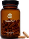 Moon Juice SuperYou Ashwagandha Συμπληρώματα με Rhodiola, Shatavari & Amla - Cortisol Reducer για την ενέργεια, Mood, Focus and Stress Support, Vegan, Non-GMO & 100% ανιχνεύσιμα, 60 κάψουλες, 30 εξυπηρετήσεις