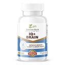 ΖΕΝ ΖΩΗ ΙQ+ Brain - Caffeine-free, Clinically Tested Focus, Memory & Energy, Natural Plant-based Herbal Supplement, No Added Vitamins/Mushroom/Sugar (60 Softgels)