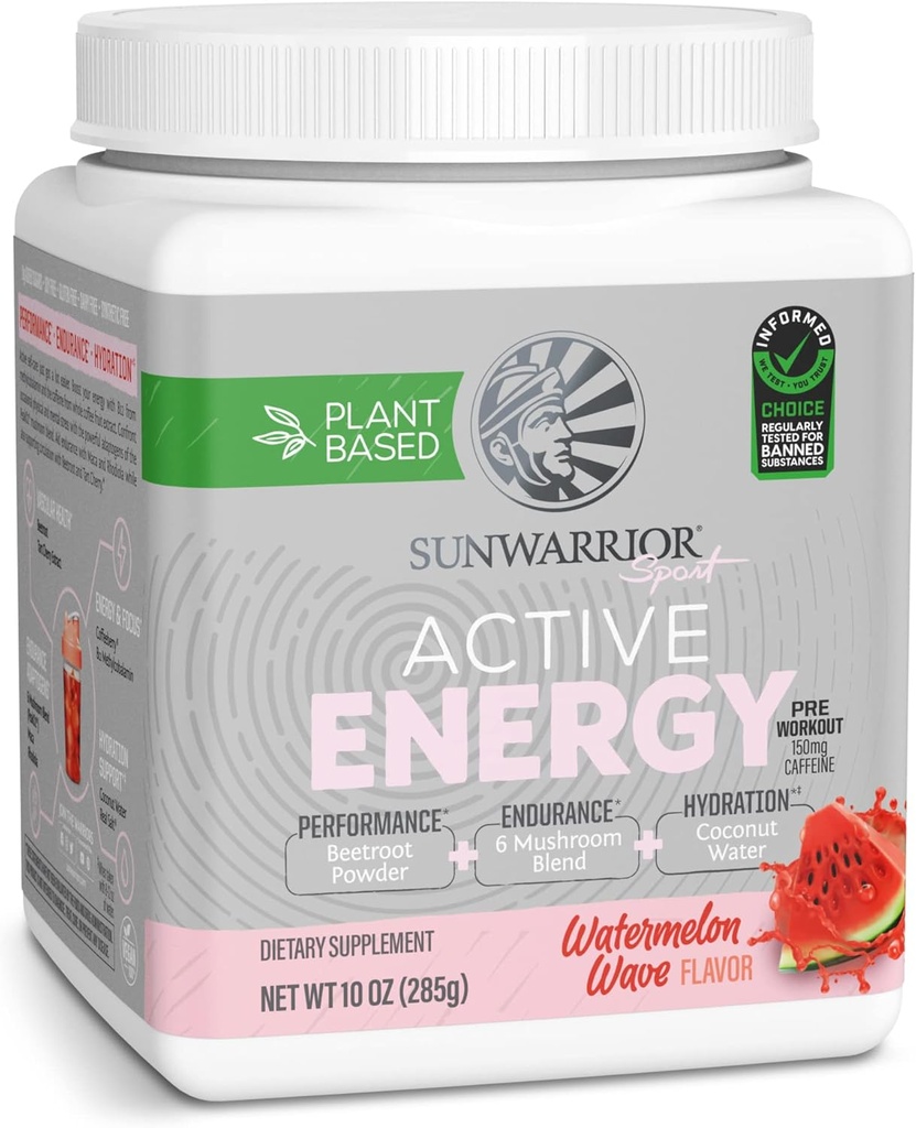 Ηλιόλουστος Plant-based Preworkout Powder Hydration Blend 