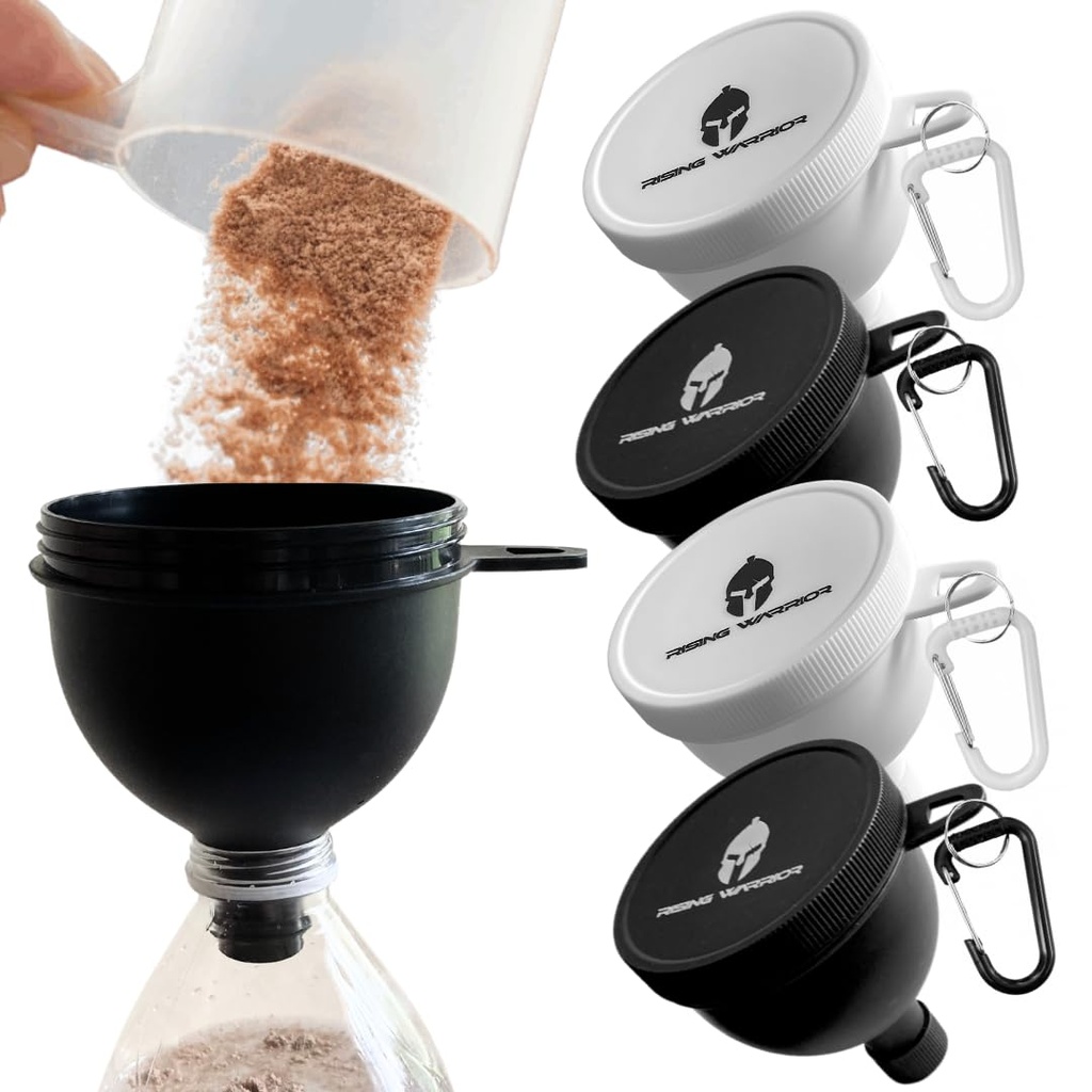 Σετ χοάνης σκόνης πρωτεΐνης – 4 Pack Φορητή χοάνη νερού 